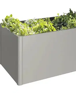 Truhlíky Biohort Zvýšený kvetináč na zeleninu BIOHORT 152 x 54,7 x 77 cm (sivý kremeň metalíza)
