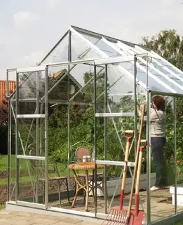 Skleníky Skleník VITAVIA URANUS 6700 číre sklo 3 mm Dekorhome