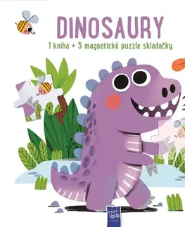 Leporelá, krabičky, puzzle knihy Čo detičky zaujíma...Dinosaury