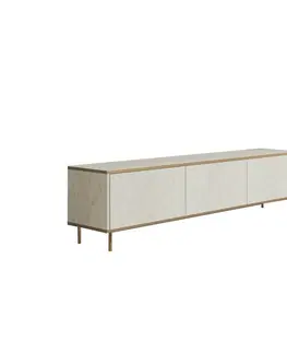 Konferenčné stolíky Televízny stolík Imaj Travertine and Gold