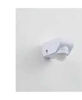 Svietidlá Eglo 97466 - Vonkajší senzor pohybu a súmraku DETECT ME 4 12 m biely IP44 97466