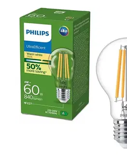 LED osvetlenie LED žiarovka ULTRAEFFICIENT VINTAGE Philips E27/4W/230V 2700K 8721103054814