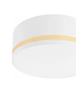 Svietidlá  Stropné svietidlo SIRJA STRIPE 2xE27/15W/230V pr. 35 cm biela LM-2.202