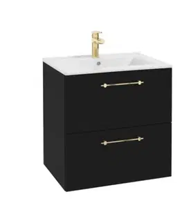 Skrinky pod umývadlo METRO SYSTEM PREMIUM D60 60X60X45 čierna