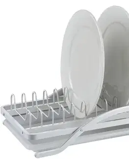 Odkvapkávače MAKRO - Odkvapkávač na riad AL 42x19x13cm