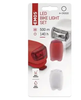 Bicykle EMOS Cyklosvietidlo silikónové LED predné + zadné