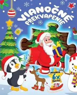 Leporelá, krabičky, puzzle knihy Vianočné prekvapenie