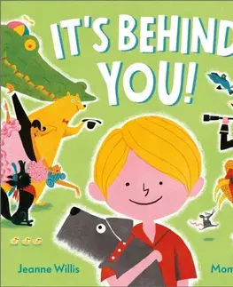 Leporelá, krabičky, puzzle knihy It's Behind You! - Jeanne Willis