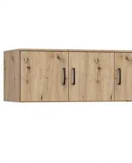 Nadstavce na skrine Nadstavec na skriňu NIKO nikn83-d78 dub artisan