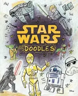 V cudzom jazyku Star Wars Doodle Mission Book