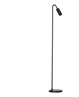Lampy ByRydens 4100950-4002 - Stojová lampa CURVE 1xGU10/7W/230V čierna 4100950-4002