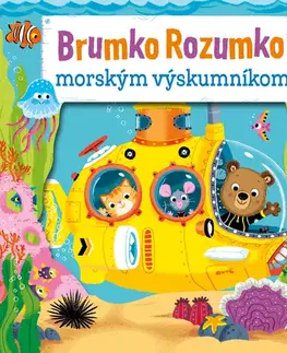 Leporelá, krabičky, puzzle knihy Brumko Rozumko morskýmm výskumníkom - Benji Davies,Benji Davies