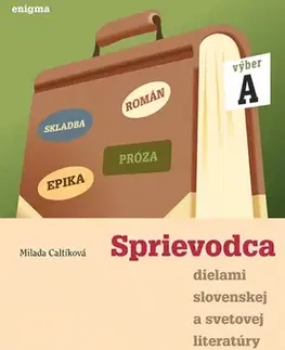 Slovenský jazyk Sprievodca dielami slovenskej a svetovej literatúry A - nové, doplnené vydanie - Milada Caltíková
