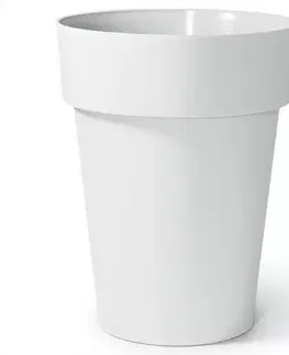 Záhrada Kvetináč Vaso Round Alto Cleo 55cm biely