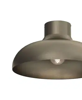 Svietidlá  Stropné svietidlo BASCA 1xE27/15W/230V priemer 40 cm bronzové 1570