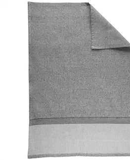 Bytový textil Kuchynská utierka BASIC PLAIN 50x70 cm čierna