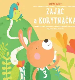 Leporelá, krabičky, puzzle knihy Zajac a korytnačka