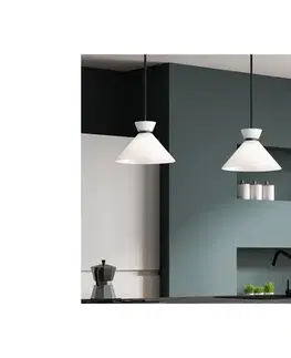 Svietidlá Elstead Alora Mood ALM-HALSTON-P-M-BK - Luster na tyči HALSTON 1xE27/60W/230V čierna ALM-HALSTON-P-M-BK
