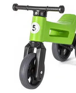 Odrážadlá Funny Wheels - Odrážadlo 2v1 RIDER SPORT zelená/čierna 11408571