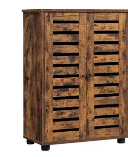 Kúpeľňové komody Skrinka Foggia Rustic Brown
