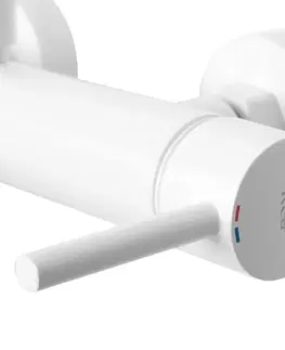 Kúpeľňové batérie REA - Vaňová batéria 150mm Lungo biela REA-B8030
