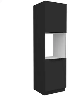 Kuchynské skrinky stojace Kuchynská skrinka Aria-Bl/Bl Anti Fingerprint 60dp-210 2f