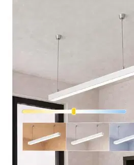 Svietidlá BRILAGI - LED závesné svietidlo FULLDAY LED/30/40/50W/230V 2700/4000/6000K 150cm biele 1xBG47316CCT_PW