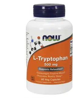Nootropiká a mozog Now L Tryptophan 60 kapsúl