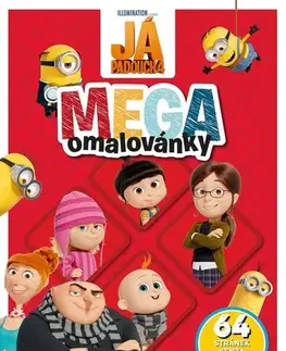 Pre deti a mládež - ostatné Já padouch 4 - Mega omalovánky