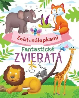Nalepovačky, vystrihovačky, skladačky Fantastické zvieratá