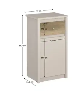 Komody Komoda KAROS 1D1S Tempo Kondela