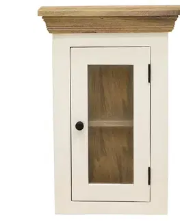 Kúpeľňový nábytok Skrinka do kúpeľne Retro 40x60x15 indický masív mango