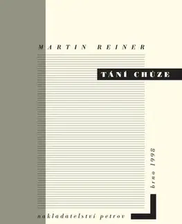 Poézia Tání chůze - Martin Reiner