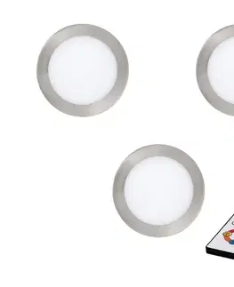 Svietidlá Eglo 78737 - SADA 3x LED Stmievateľné podhľadové svietidlo TINUS LED/17W/230V + DO 78737