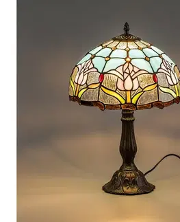 Lampy BRILAGI - Tiffany vitrážová stolová lampa LORAS 1xE27/40W/230V 63059