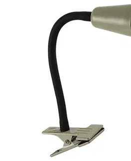 Lampy Rabalux 74092 - Stolná lampa s klipom ALDO 1xGU10/7W/230V khaki 74092