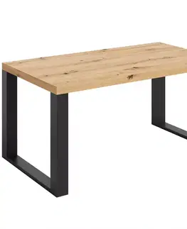 Konferenčné stolíky s úložným priestorom Konferenčný stolík Mona 1050/600/500 dub artisan/čierna