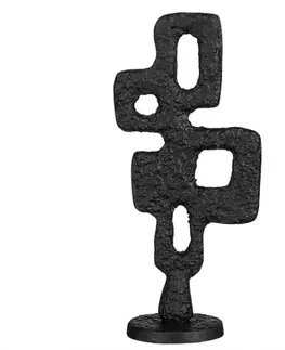 Vianočné dekorácie – do vnútra Dekorácia Gibson čierna – h 29 x d 12 cm 1144647