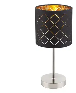 Lampy Globo 15229T - Stolná lampa CLARKE 1xE14/40W/230V 15229T