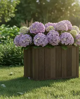 Záhradné kvetináče KETER Záhradný kvetináč DECO BLOCK TALL PLANTER