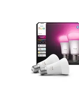 LED osvetlenie SADA 2x LED stmievateľná žiarovka Philips Hue WACA E27/8,1W/230V 1000-20000K 8720169365735