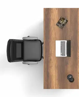 Konferenčné stolíky Pracovný stôl Mnem Walnut