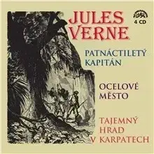Beletria - ostatné SUPRAPHON a.s. Patnáctiletý kapitán, Ocelové město, Tajemný hrad v Karpatech