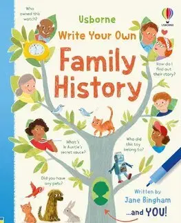 Pre deti a mládež - ostatné Write Your Own Family History - Jane Bingham,Anna Simeone,Giovana Medeiros,Rocio Fernandez Ledesma