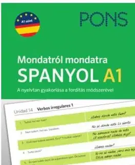 Učebnice a príručky PONS Mondatról mondatra Spanyol A1 - Magdalena Filak,Filip Radej