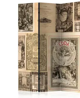 Paravány Paraván Vintage Books Dekorhome