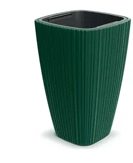 Kvetináče a truhlíky DHOS300-2411U plastový kvetináč 29 cm borovicovo zelená