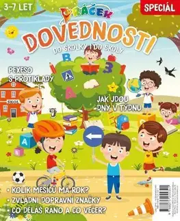 Príprava do školy, pracovné zošity Dráček speciál Dovednosti - Do školky i do školy - Kolektív autorov