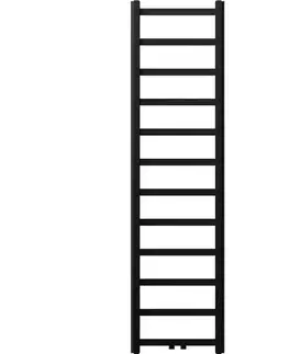 Radiátory do kúpeľne MEXEN - Bolt vykurovací rebrík/radiátor 1500 x 400 mm, 342 W, čierna W126-1500-400-00-70
