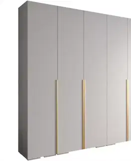 Šatníkové skrine Skriňa Ivo 1 250 biely